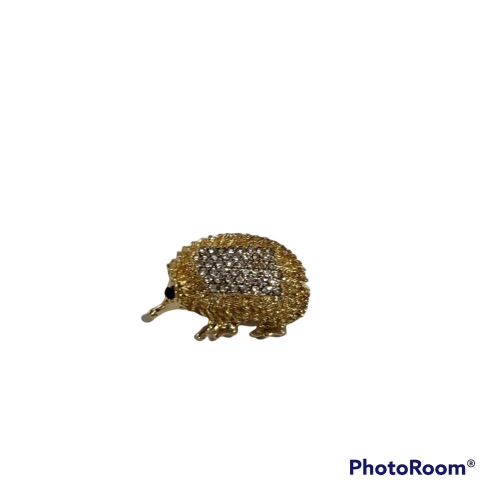Hedgehog crystal Pin